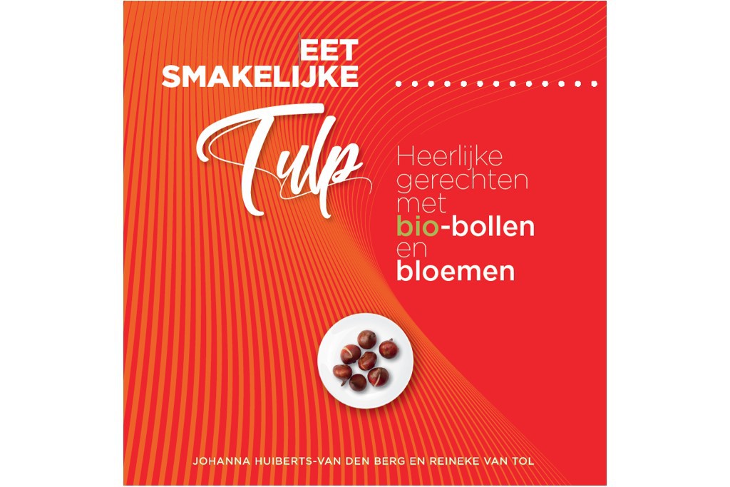 Boek eet smakelijke tulp