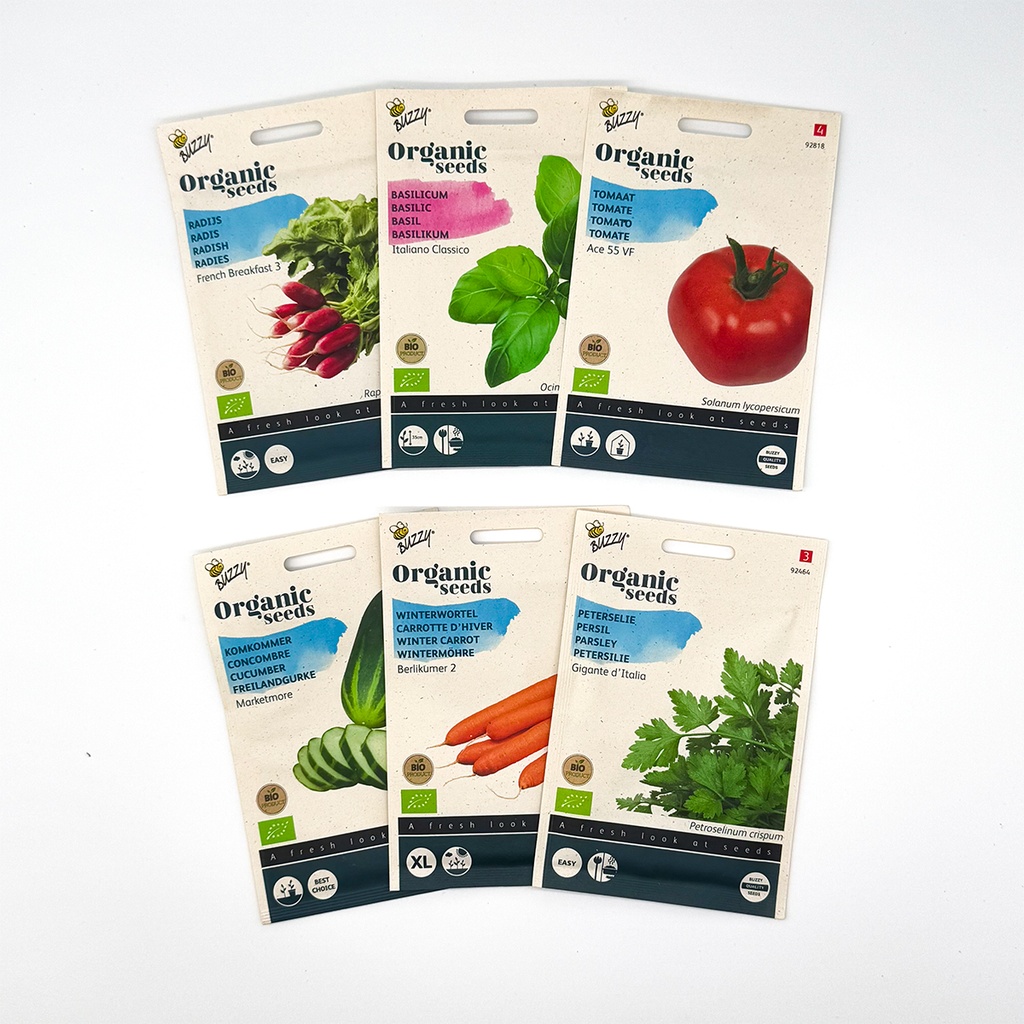Paquet de semences fines herbes et Potager - BIO