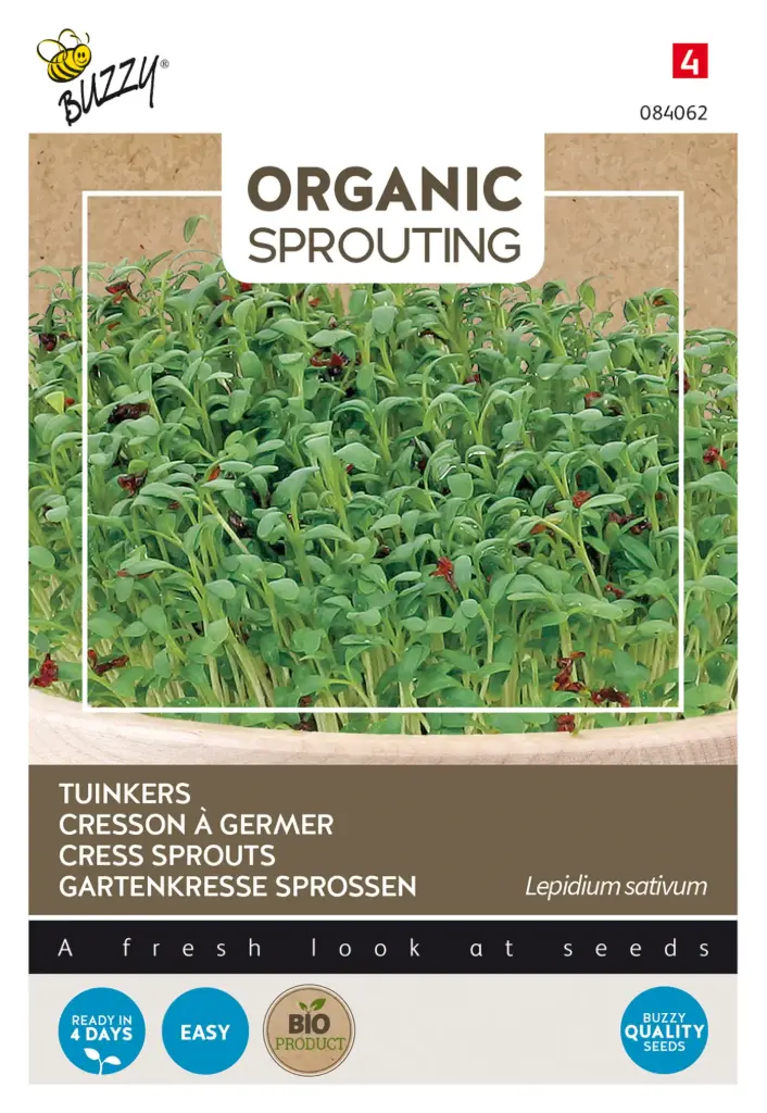 Tuinkers - Kiemgroente - BIO