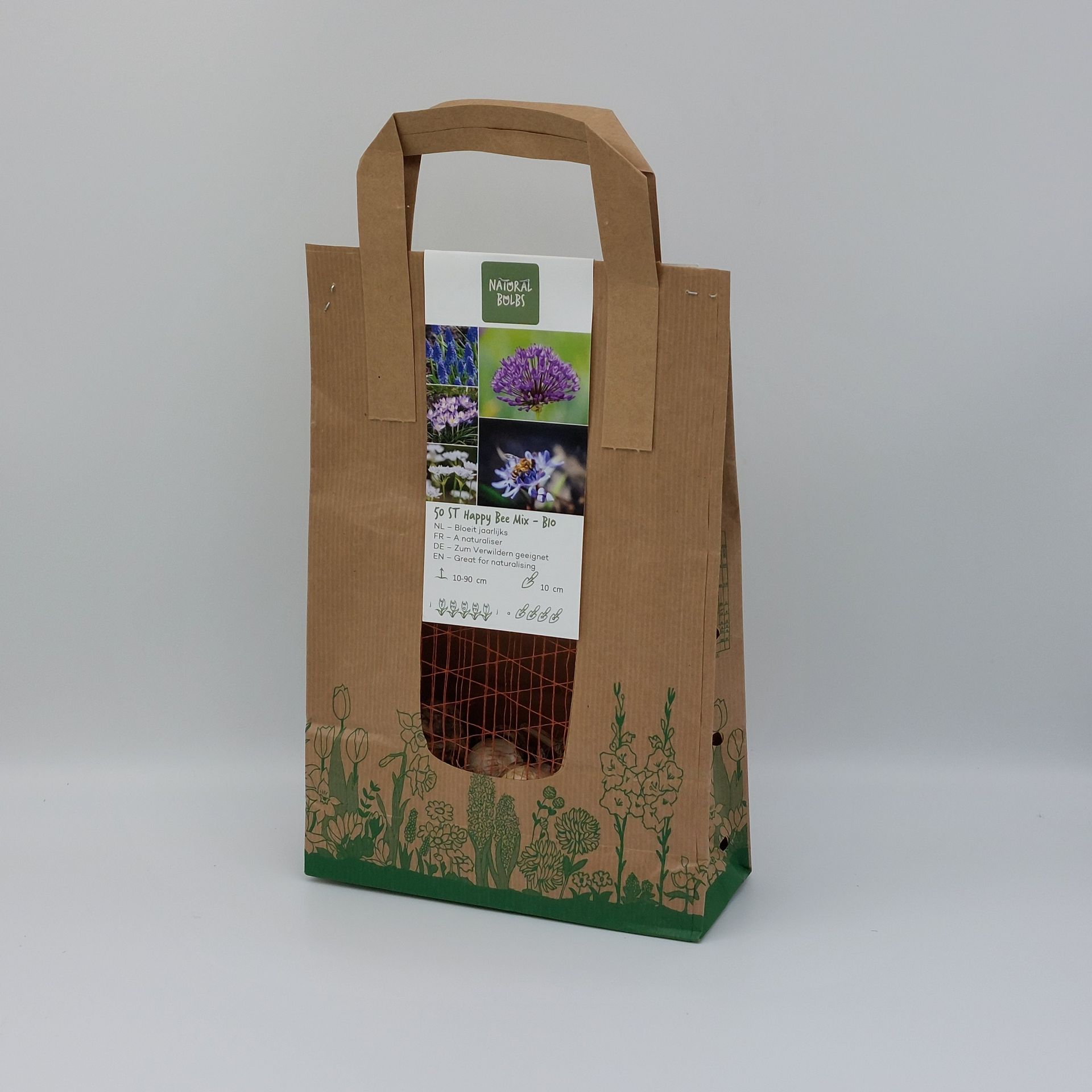 [AM99065] Sac cadeau Abeille heureuse - BIO