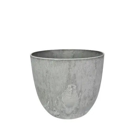 [V166533] Artstone Pot bola grey D23 H20