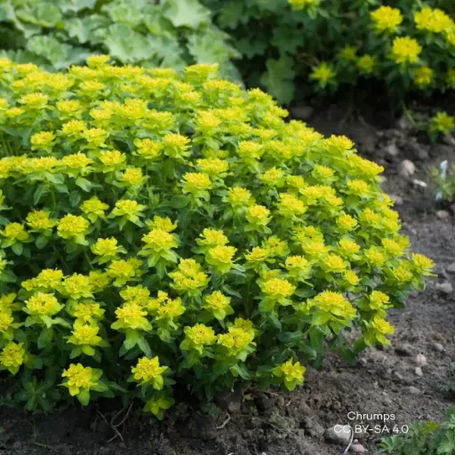 [B7021] Euphorbia Polychroma - Compact - BIO